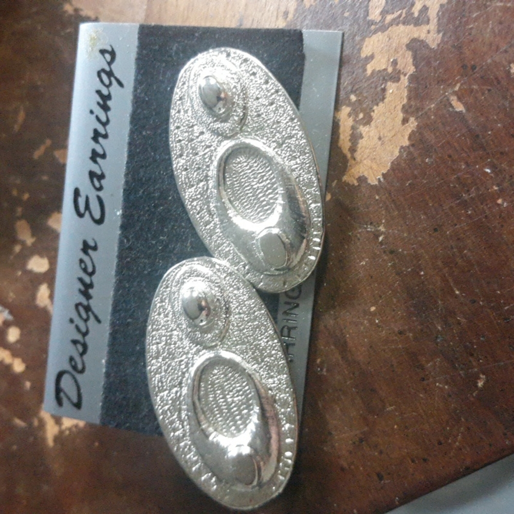 NWT Designer Clip on earrings